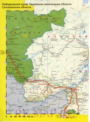 Регион на одной карте - Якутия. Новая карта дорог 2011 республики Саха  Якутия, A0