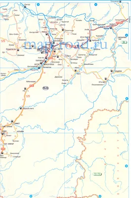 Карта дорог Якутии. Карта схема автомобильных дорог Якутии 1см:40км, B0