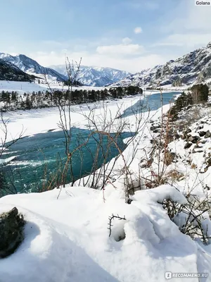 ⬇ Скачать картинки Катунь зима, стоковые фото Катунь зима в хорошем  качестве | Depositphotos