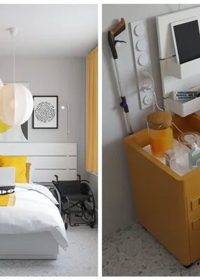 IKEA придумала дизайн интерьеров, адаптированных под нужды людей с  инвалидностью | Glamour