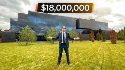 Обзор дома-призрака 2300 м2 за $18,000,000 на Рублевке в стиле минимализм -  YouTube