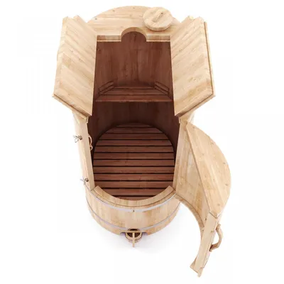 Кедровая бочка Профессиональная овальная со скосом — Фитовуд: Каталог  товаров для бани, сауны.