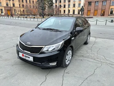 Колпаки в черный — KIA Rio, 1.6 л., 2016 года на DRIVE2