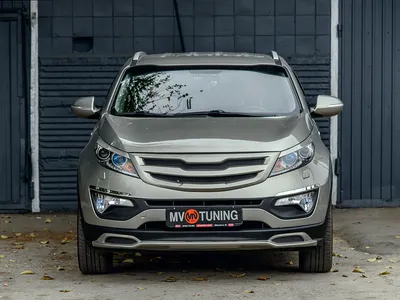 Решетка радиатора var №1 KIA Sportage (2010-2016)