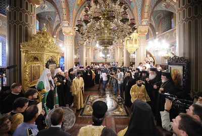 Первосвятительский визит в Кипрскую Православную Церковь. Посещение Киккского  монастыря / Фотоальбомы / Патриархия.ru