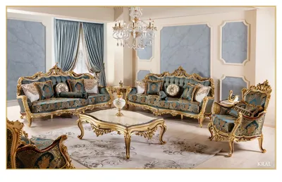 Комплект классической мягкой мебели Империал - купить в интернет-магазине  Maxmebeli: цены, фото