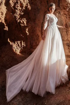 Классическое свадебное платье Secret Sposa Gaiya купить в Москве - свадебный  салон Etna Bride