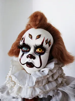 Пеннивайз кукла ручной работы Танцующий клоун Пеннивайз клоун из фильма ОНО  купить за 18000 руб. на hady.ru