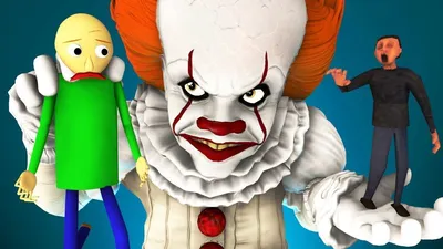 Балди vs Пеннивайз 3: Клоун Победил (Оно 2 | Baldi's Basics Хоррор 3D  Анимация) - видео на Вокруг.ТВ.