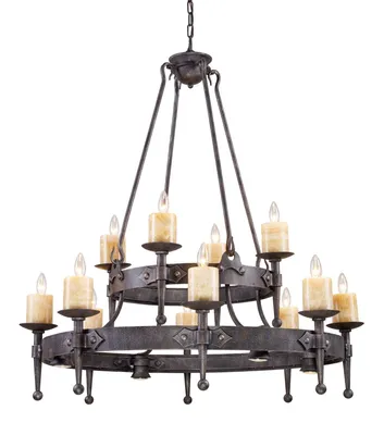 Кованая люстра #ковка #люстра #дизайнинтерьера #forged_iron #chandelier  #interiordesign | Iron chandeliers, Elk lighting, Rustic chandelier