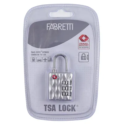 Кодовый замок для чемодана Fabretti 69105-3 в Спортмастер