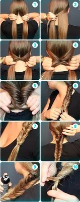 Как самой себе заплести колосок | Trenzas fáciles de hacer, Como hacer  trenzas faciles, Trenza cola de pez