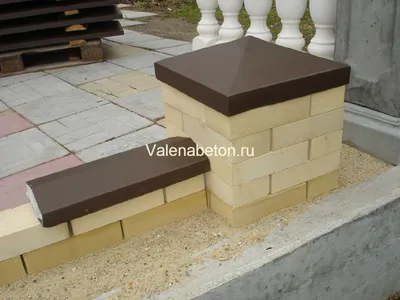 Бетонные оголовники на столбы заказ В Екатеринбурге - Валенабетон