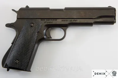 Охолощенный СХП пистолет 1911 Kurs (Colt) 10x24, хром ✓ купить за  34990руб., раздел - Охолощенные пистолеты