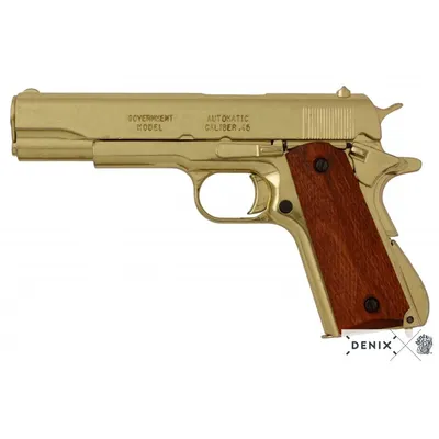Купить охолощенный СХП пистолет Кольт 1911 хромированный (CLT 1911-СО) от  производителя в Москве по низкой цене