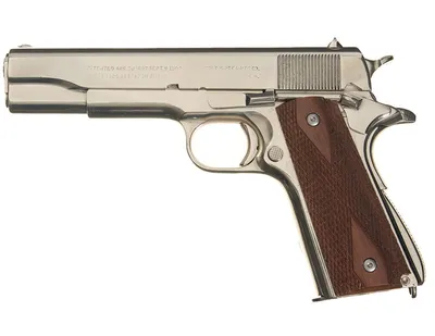 Кольт 1911: травматический пистолет Colt 45 калибра, пневматический Глетчер  (Gletcher) с глушителем, сколько патронов, характеристики