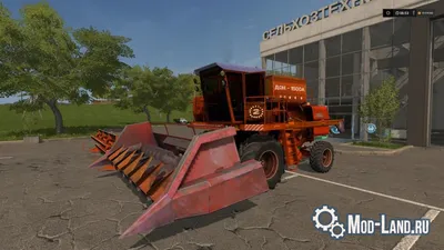 Комбайн ДОН 1500Б V2.1 для Farming Simulator 2017