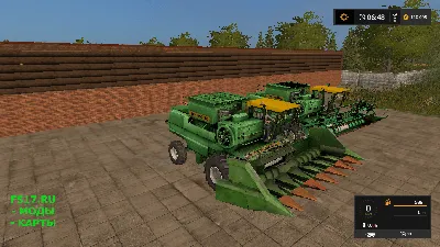 Комбайн ДОН 1500 Б для Farming Simulator 2017 » Farming Simulator - игра  Фермер Симулятор