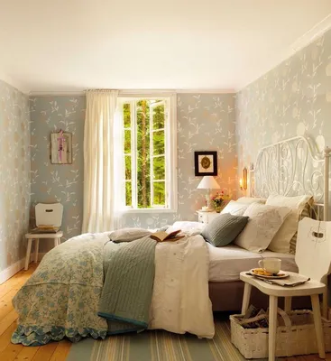 Комбинирование обоев в спальне - 140 фото лучших идей дизайна спальни с  обоями в два цвета