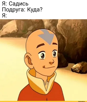 Я: Садись Подруга: Куда? Я: / Аанг (Aang) :: Легенда об Аанге (Последний  маг воздуха, The Last Airbender, The Legend of Aang) :: Аватар (Легенды об  Аватарах, Avatar) :: Приколы для даунов ::