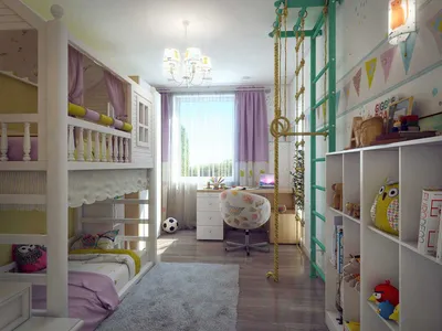 Детская комната для двух девочек: тонкости дизайна и лучшие идеи