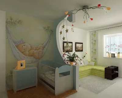 Как разделить детскую комнату на две зоны: полезные советы и идеи - читайте  статьи от «Ваша Мебель»