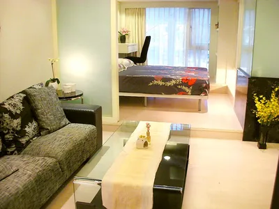 Как разделить комнату на две зоны: спальню и гостиную, зонирование интерьера
