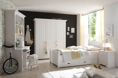 Белая детская мебель: варианты дизайна комнаты, фотографии интерьера