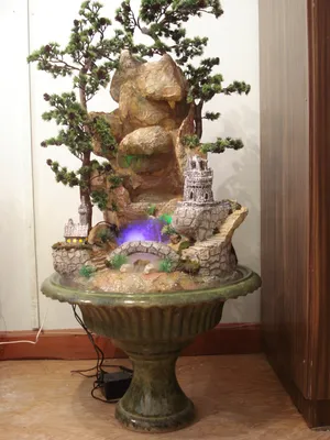 Фонтан напольный «Сказочный остров», купить фонтан