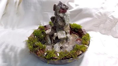 Настольный фонтан или декоративный водопад своими руками - YouTube