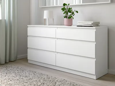 Комод Мальм 14 white ИКЕА (IKEA) - купить по выгодной цене | AliExpress