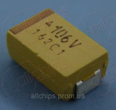 Танталовый конденсатор (106) 10мкф 35В 20% Size-D, цена 75.35 грн — Prom.ua  (ID#104025988)
