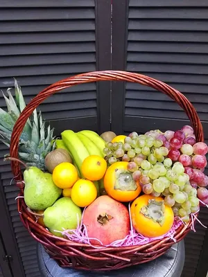 Пирог Корзинка песочный с фруктами ❤️ доставка на дом от магазина Zakaz.ua