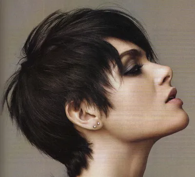 Short hair styles, Pixie haircut for thick hair, Longer pixie haircut