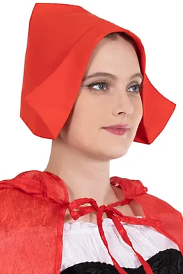 Головной убор красная шапочка - купить за 850 руб: недорогие чепцы и  колпаки в СПб