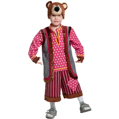 костюм медведя на ребенка