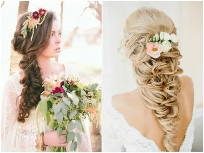 Невесты с косами: фотографии причесок с косами