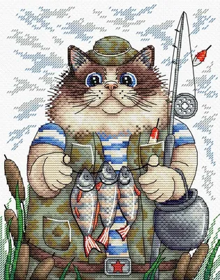 Кот — рыболов от Бога, видео как кошка ловит рыбу