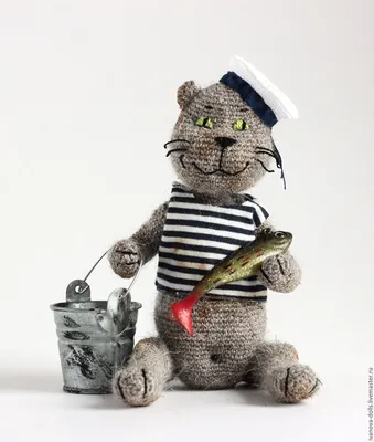 Копилка Кот рыбак, купить в Гомеле в интернет магазине подарков