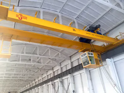 Купить мостовой кран грузоподъемностью 25 тонн в Перми