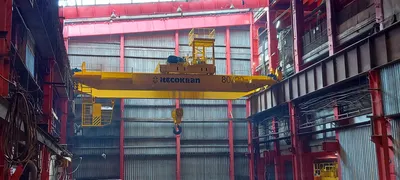 Смонтирован кран мостовой двухбалочный, г/п 80/20 - новости завода  «ItecoKran»