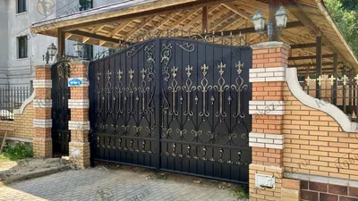 Кованые ворота в Уфе от 7500 руб. на заказ, цены | Мастерская \"Найс\"