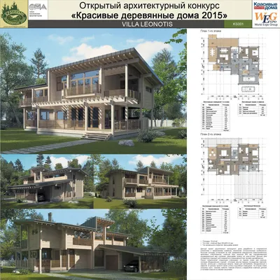 Итоги конкурса «Красивые деревянные дома — 2015» – работы победителей  конкурса
