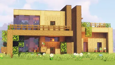 Современный деревянный дом с бассейном - YouTube