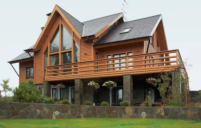 Красивый деревянный дом снаружи: 100 фото лучших вариантов