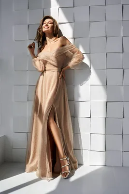 Длинное платье с длинными рукавами Sellini Lana — купить в Москве -  Свадебный ТЦ Вега