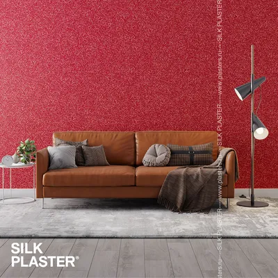 Жидкие обои Silk Plaster East 959, красный Купить жидкие обои Silk Plaster  East - Интернет-магазин pv2.ru