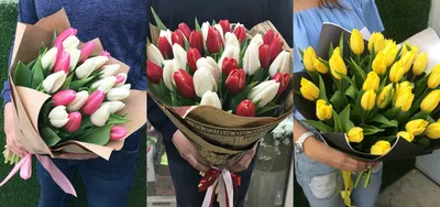 Букеты из тюльпанов купить в Челябинске 🌷 заказать с доставкой цветы  тюльпаны по выгодной цене