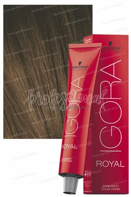 Schwarzkopf Igora Royal NEW 5-5 Краска для волос Светлый коричневый  золотистый 60 мл.