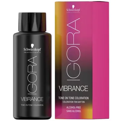 Краска для волос, Schwarzkopf, Igora Vibrance, Raw Essentials, Tone on Tone  Coloration, Alcogol-Free, 60 мл –